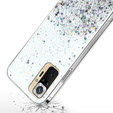 Obal na mobil pre Xiaomi Redmi Note 10 Pro, Glittery, priehľadné