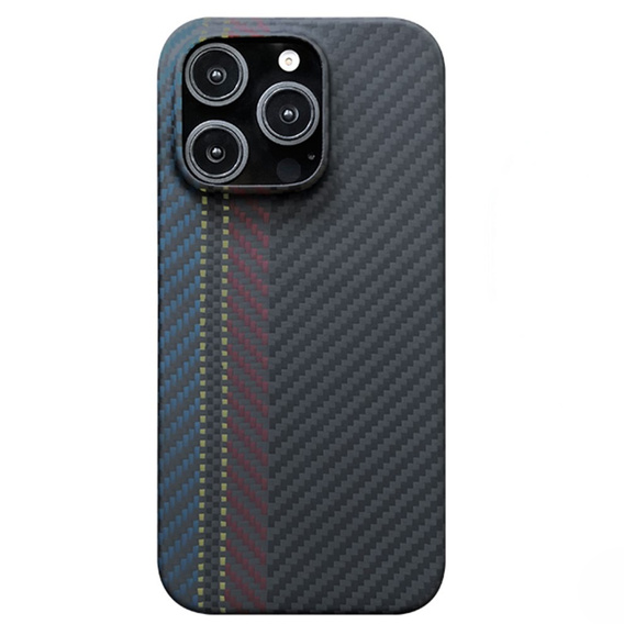 Puzdro pre iPhone 16 Pro, Aramid Fiber MagSafe, čierne