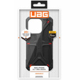Puzdro Urban Armor Gear pre iPhone 15 Pro, Monarch, Kevlar čierne