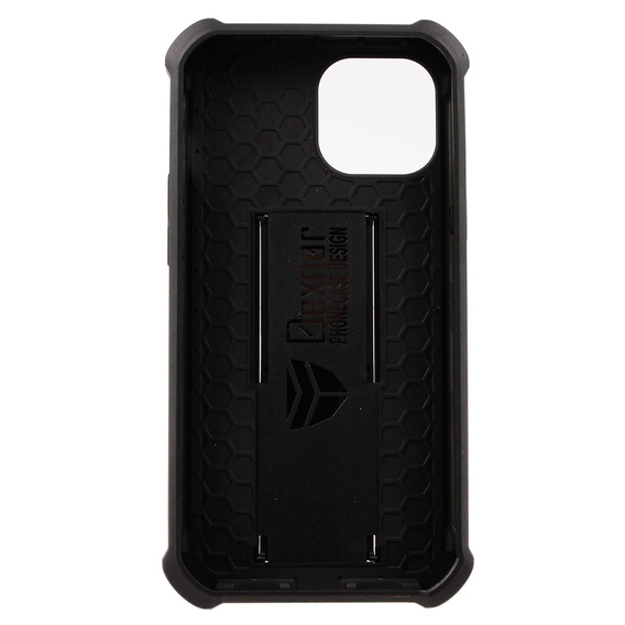 Obrnené puzdro pre iPhone 13 mini, Dexnor Full Body, čierne