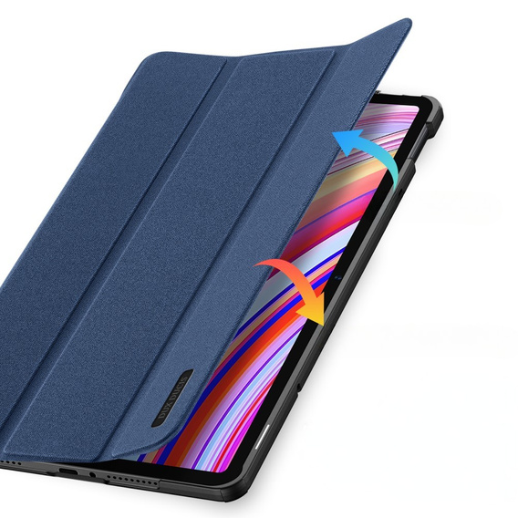 Puzdro pre Xiaomi Redmi Pad Pro / Xiaomi Poco Pad, Dux Ducis Domo, modré