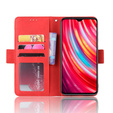 Klapkové puzdro pre Xiaomi Redmi Note 8 Pro, Card Slot, červené