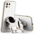 Obal na mobil pre Xiaomi Mi 11 Lite / Mi 11 Lite 5G / 11 Lite 5G NE, Astronaut, biele