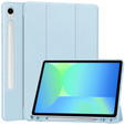 Puzdro pre Samsung Galaxy Tab S10 FE+ Plus, Smartcase s priestorom pre stylus, modré