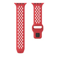 Silikónový remienok pre Apple Watch 1/2/3/4/5/6/7/8/SE/ULTRA 42/44/45/49MM, červený