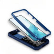 Obal na mobil pre Samsung Galaxy S23 Plus, CamShield Slide, modré
