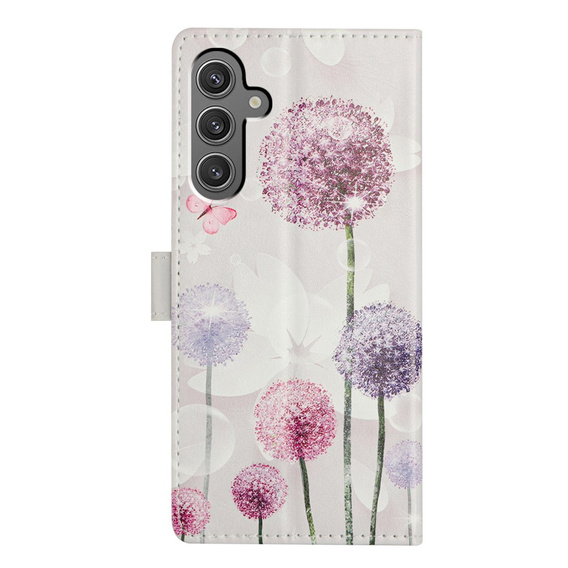 Klapkové puzdro pre Samsung Galaxy A56 5G, Wallet, Dandelion