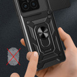 Obal na mobil pre Xiaomi 14T Pro, CamShield Slide, čierne