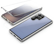 Puzdro pre Samsung Galaxy S25 Ultra, Magnetic Dual Glass, strieborné