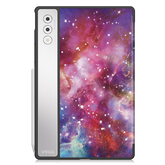 Puzdro pre Lenovo Yoga Tab Plus, Smartcase, galaxy