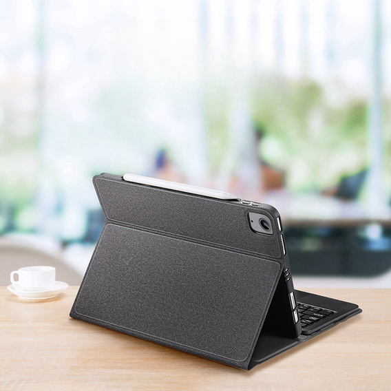 Puzdro + klávesnica iPad Pro 11 2022/2021/2020/2018 / do iPad Air 10.9 4 2020 / 5 2022, Dux Ducis Magnetic, čierne