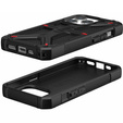Puzdro Urban Armor Gear pre iPhone 15 Pro, Monarch, Kevlar čierne