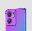 Puzdro pre Oppo Reno 13F / Oppo Reno 13FS, Gradient Dropproof, Fialová / modrá