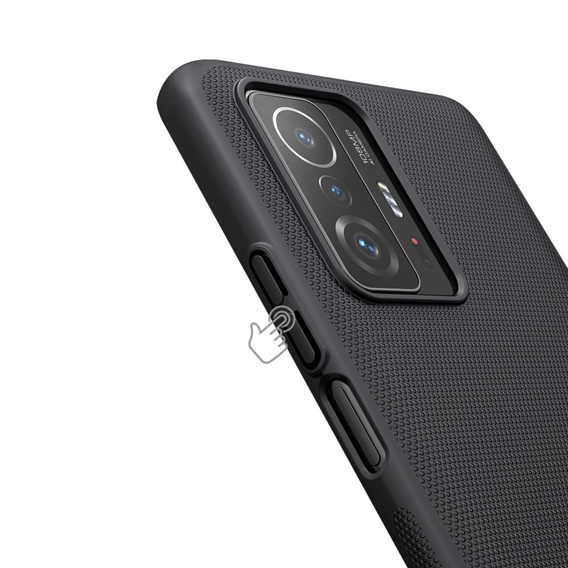 NILLKIN puzdro pre Xiaomi 11T / 11T Pro, Super Frosted Shield Case, modré