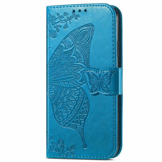 Klapkové puzdro pre OnePlus Nord CE4 Lite, Butterfly, modré