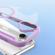 Puzdro Dux Ducis pre iPhone 17, Skin X Pro, s chlopňou, pre MagSafe, fialové