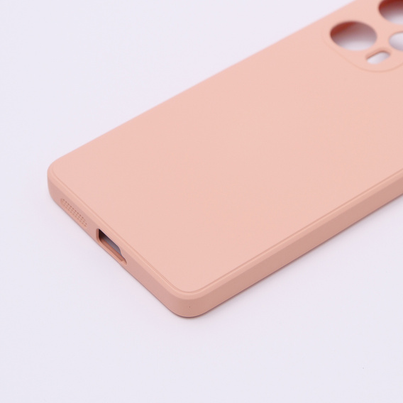 Obal na mobil pre Xiaomi Poco F5, Silicone Lite, ružové