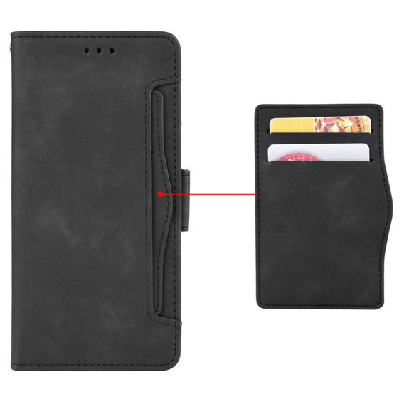 Klapkové puzdro pre Samsung Galaxy M35, Card Slot, čierne