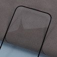 3D tvrdené sklo pre iPhone 15, s krytom reproduktora, čierne