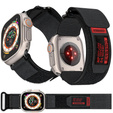 Nylonový opasok ERBORD pre Apple Watch 1/2/3/4/5/6/7/8/SE/ULTRA 42/44/45/49mm, modrý