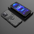 Obal na mobil pre Xiaomi Redmi Note 12 5G / POCO X5 5G, Kickstand Ring, čierne