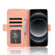 Klapkové puzdro pre Xiaomi 14 Ultra, Card Slot, ružové