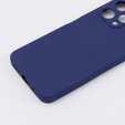 Obal na mobil pre Xiaomi Redmi 12, Silicone Lite, tmavomodré
