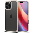 Puzdro Spigen pre iPhone 16 Pro Max, Ultra Hybrid, transparentný / titánový + tvrdené sklo 9H