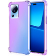 Puzdro pre Xiaomi 13 Lite, Gradient Dropproof, Fialová / modrá