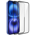 2x keramické hybridné sklo ERBORD pre iPhone 16 Plus