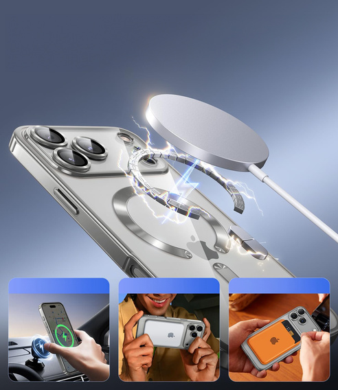 Magnetické puzdro s ochranou objektívu pre iPhone 17 Pro Max