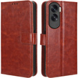 Klapkové puzdro pre Honor 90 Lite 5G, Crazy Horse Wallet, hnedé