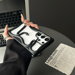 Puzdro LUPHIE pre Samsung Galaxy S25 Ultra, Armor Bumper, čierne