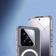 Puzdro pre Xiaomi 14T Pro, Fusion Hybrid, pre MagSafe, priehľadné