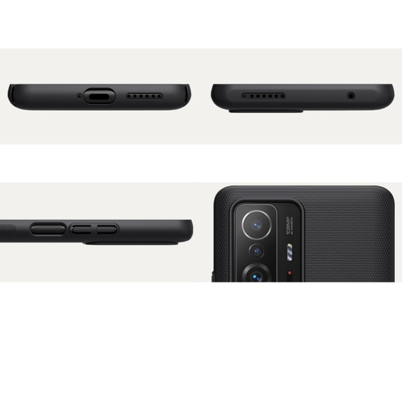 NILLKIN puzdro pre Xiaomi 11T / 11T Pro, Super Frosted Shield Case, modré