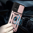 Obal na mobil pre Realme 8 / 8 Pro, CamShield Slide, ružové rose gold