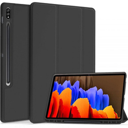 Puzdro pre Samsung Galaxy Tab S7 FE 5G 12.4 T730 / T736B, Smartcase s priestorom pre stylus, modré