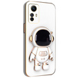 Obal na mobil pre Xiaomi Redmi Note 12S, Astronaut, biele