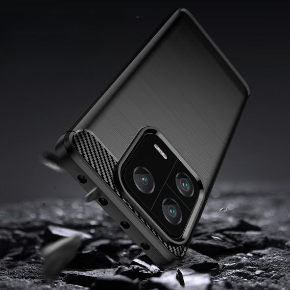 Obal na mobil pre Xiaomi 13 Pro, Carbon, čierne