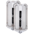 2x tvrdené sklo pre iPhone 15 Plus, ERBORD Easy App Full Screen Protector
