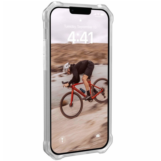 Urban Armor Gear Obal na mobil pre iPhone 14 Plus, Essential Armor MagSafe, priehľadné