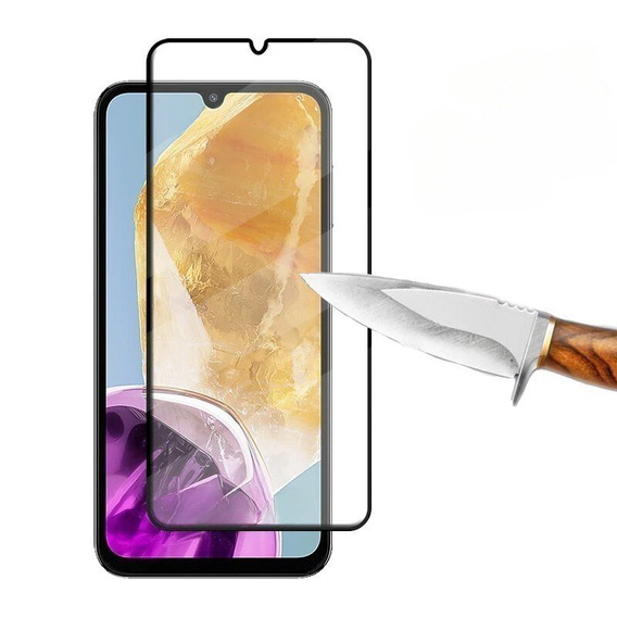 3D tvrdené sklo pre Xiaomi Redmi 12C, čierne