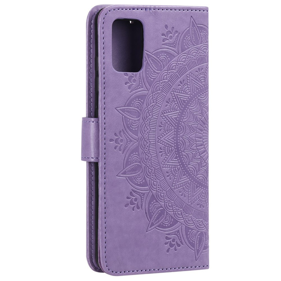 Klapkové puzdro pre Oppo Reno6 5G, Mandala, fialové