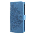 Klapkové puzdro pre Samsung Galaxy M34 5G, Mandala Flower, modré