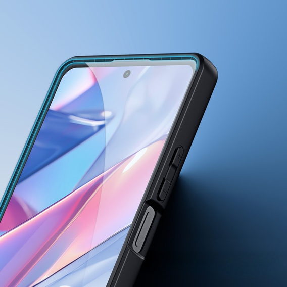 Puzdro DuxDucis pre Xiaomi Redmi Note 13 5G, Aimo case, transparentné / čierne