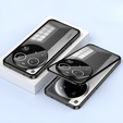 Puzdro pre Xiaomi 15 Ultra, Magnetic Dual Glass, čierne