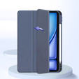 Puzdro pre Apple iPad Air 11" 6 gen. 2024 (A2902, Smartcase Hybrid, so slotom na stylus, fialové
