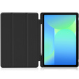 Puzdro pre Samsung Galaxy Tab S10 FE+ Plus, Smartcase s priestorom pre stylus, čierne