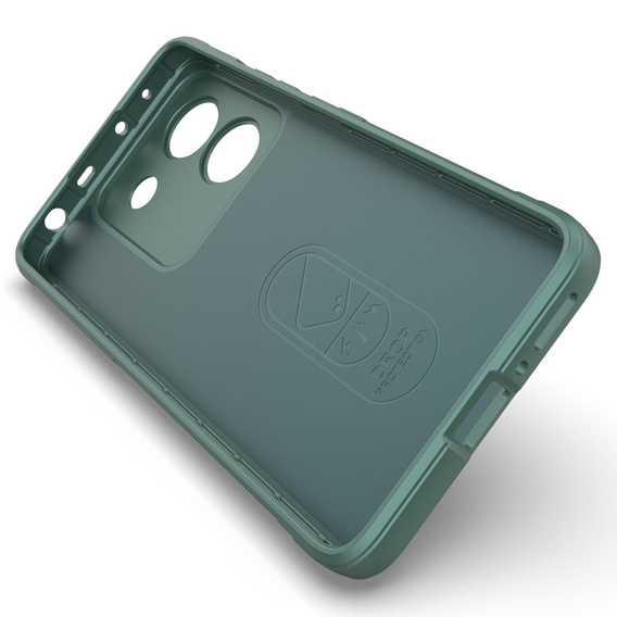 Obal na mobil pre Xiaomi Poco M7 Pro 5G, Gaming Shockproof, zelený