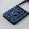 Pancierované obal na mobil pre Samsung Galaxy Z Flip5 5G, Nox Case Ring, modré